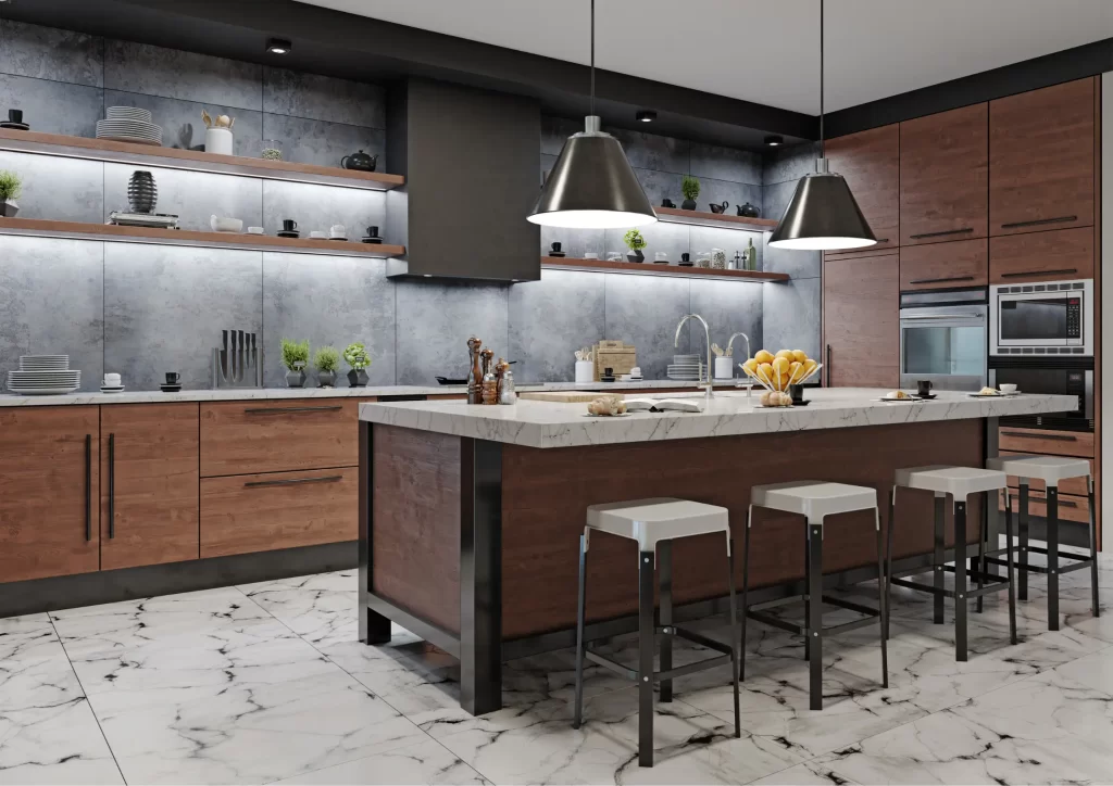 Kitchen Interior designer by Caste Group in Gorakhpur